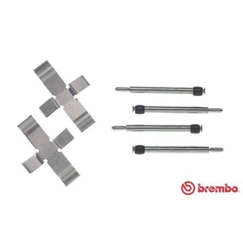 BREMBO Zubehörsatz, Scheibenbremsbelag PRIME LINE A 02 207