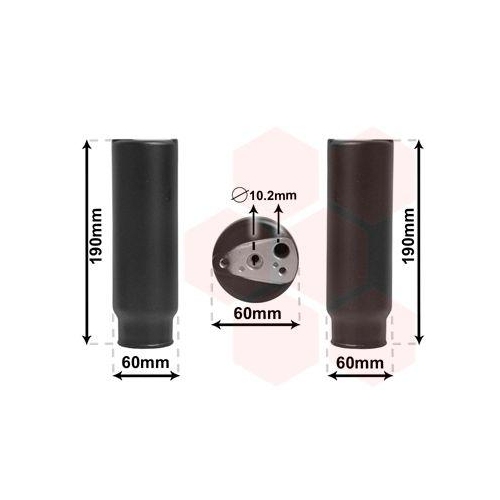 VAN WEZEL Trockner, Klimaanlage 0100D003