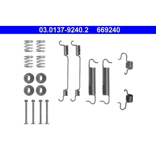 ATE Zubeh&ouml;rsatz, Bremsbacken 03.0137-9240.2