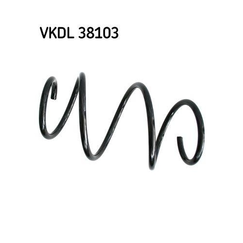 SKF Fahrwerksfeder VKDL 38103