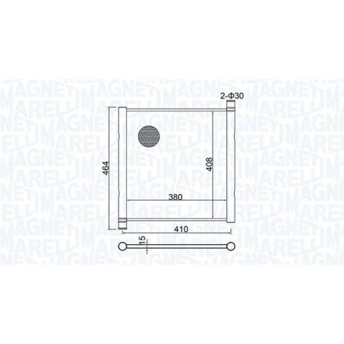 MAGNETI MARELLI K&uuml;hler, Motork&uuml;hlung 350213151900