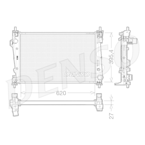 DENSO K&uuml;hler, Motork&uuml;hlung DRM01007