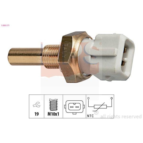 EPS Sensor, K&uuml;hlmitteltemperatur Made in Italy - OE Equivalent 1.830.171