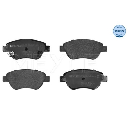 MEYLE Bremsbelagsatz, Scheibenbremse MEYLE-ORIGINAL: True to OE. 025 237 0718
