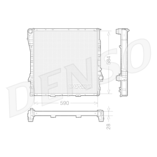 DENSO K&uuml;hler, Motork&uuml;hlung DRM05116