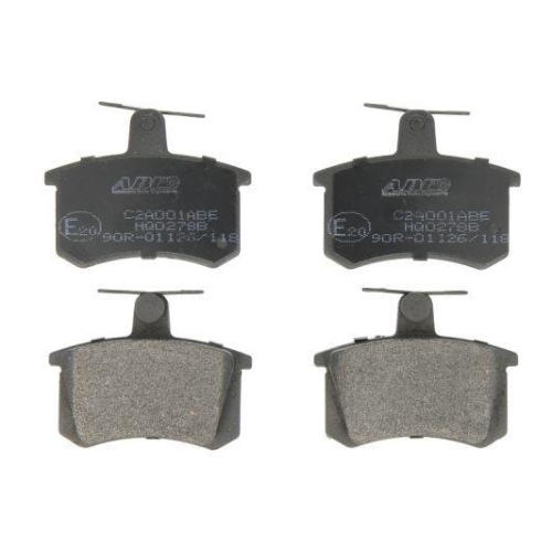 ABE Bremsbelagsatz, Scheibenbremse C2A001ABE