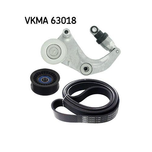 SKF Keilrippenriemensatz VKMA 63018