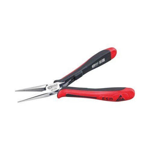 ESD Spitzzange, gerade, mit Hieb, 140mm KS TOOLS 500.7069