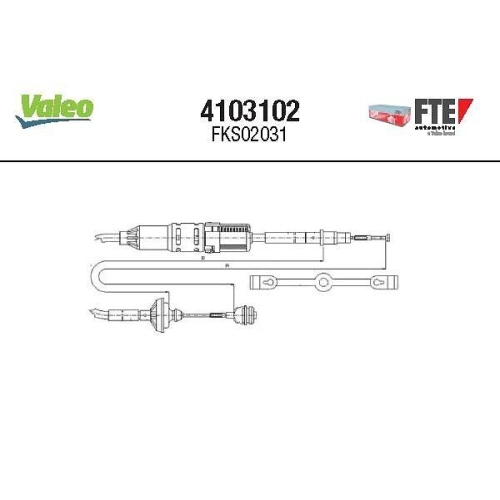 FTE Seilzug, Kupplungsbetätigung 4103102