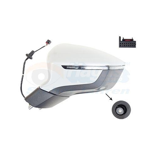 VAN WEZEL Au&szlig;enspiegel * HAGUS * 4907825