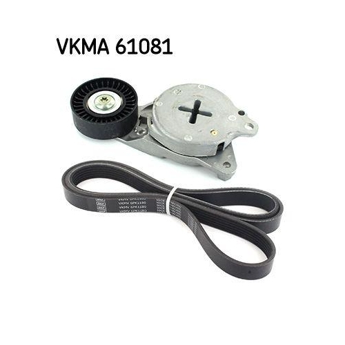 SKF Keilrippenriemensatz VKMA 61081