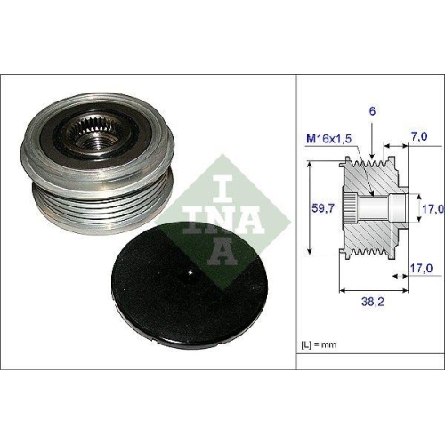Schaeffler INA Generatorfreilauf 535 0064 10