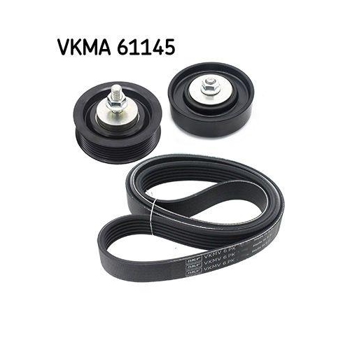 SKF Keilrippenriemensatz VKMA 61145