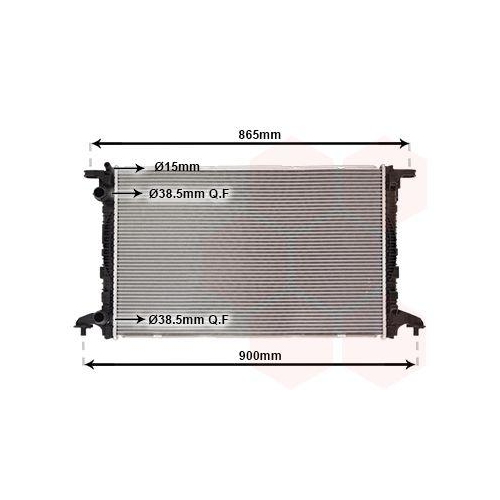 VAN WEZEL K&uuml;hler, Motork&uuml;hlung 03012721