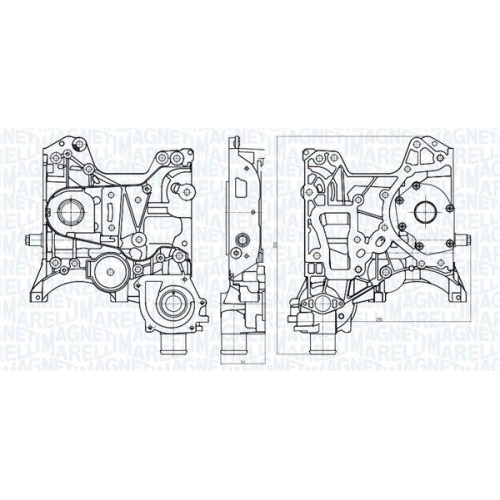 MAGNETI MARELLI &Ouml;lpumpe 351516000048