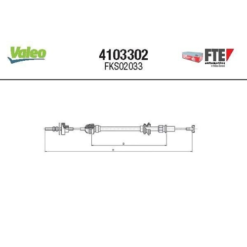 FTE Seilzug, Kupplungsbet&auml;tigung 4103302