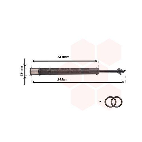 VAN WEZEL Trockner, Klimaanlage *** IR PLUS *** 0900D247