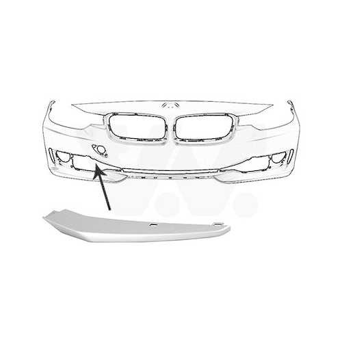 VAN WEZEL Zier-/Schutzleiste, K&uuml;hlergitter ** Equipart ** 0670582