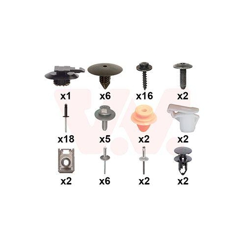 VAN WEZEL Montagesatz, Sto&szlig;f&auml;nger 4422794