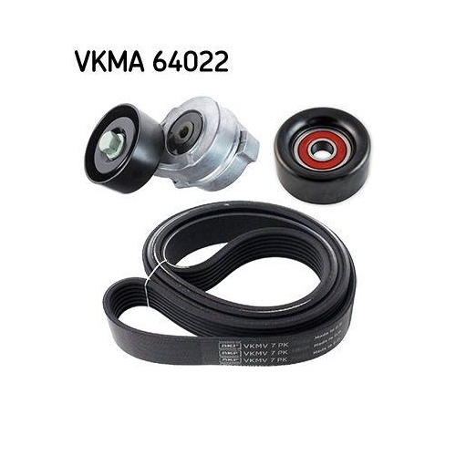 SKF Keilrippenriemensatz VKMA 64022
