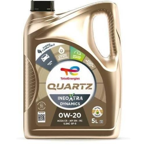 Motor&ouml;l Motoren&ouml;l Total Quartz Ineo Xtra Dynamics 0W-20 5 Liter Kanister 226004