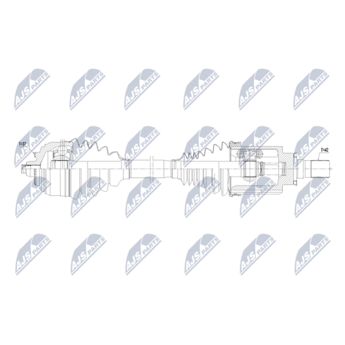 NTY Antriebswelle NPW-ME-170