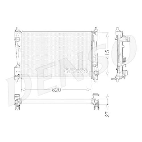 DENSO K&uuml;hler, Motork&uuml;hlung DRM09110