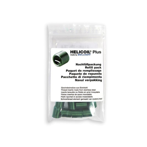 HELICOIL&reg; Gewindeeins&auml;tze, Nachf&uuml;llpackung 10 St&uuml;ck M10x1,25 L&auml;nge 15mm
