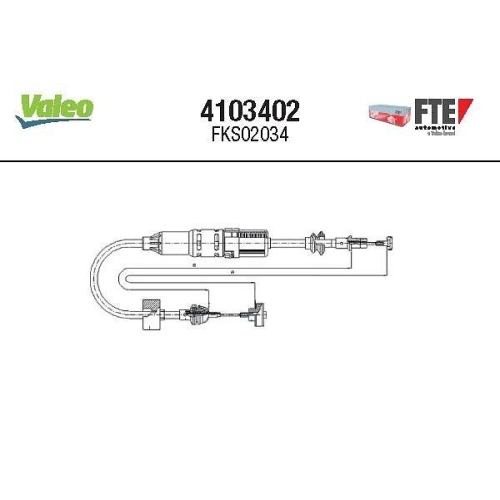 FTE Seilzug, Kupplungsbetätigung 4103402