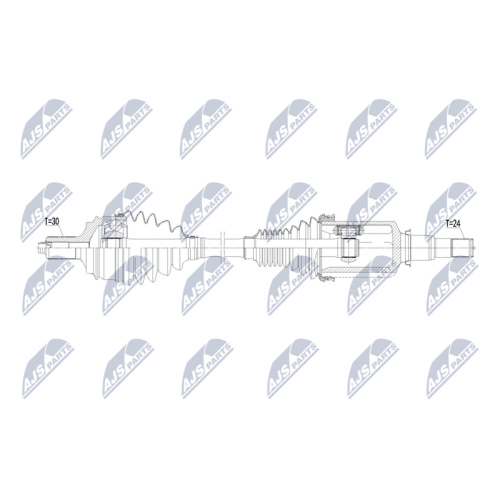 NTY Antriebswelle NPW-ME-185