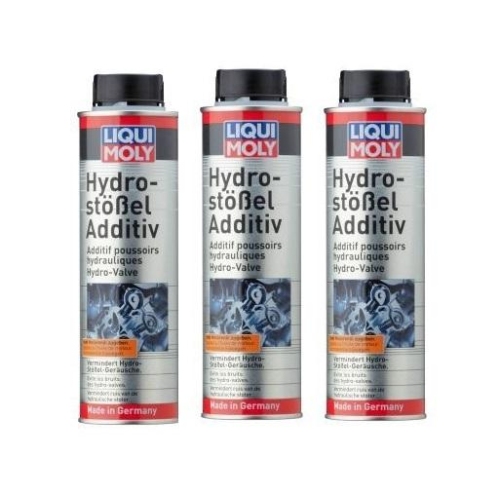 3x Additiv LIQUI MOLY 1009 Hydro-St&ouml;&szlig;el-Additiv Motor&ouml;lzusatz &Ouml;l Reiniger 300ml