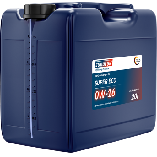 Motoröl Motorenöl EUROLUB 0W-16 Kanister 20 Liter 20 L 222005