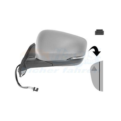 VAN WEZEL Au&szlig;enspiegel * HAGUS * 4416817