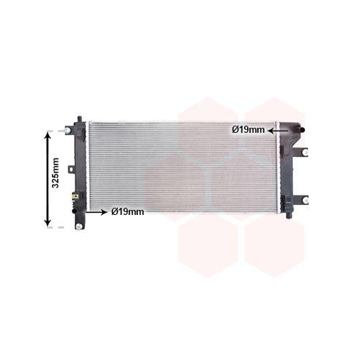 VAN WEZEL K&uuml;hler, Motork&uuml;hlung 13012718