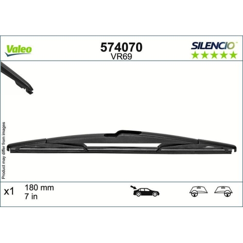 VALEO Wischblatt SILENCIO REAR 574070