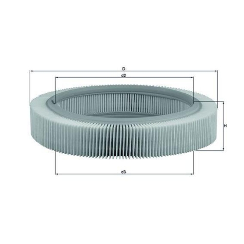 MAHLE Luftfilter LX 209