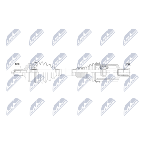 NTY Antriebswelle NPW-ME-186