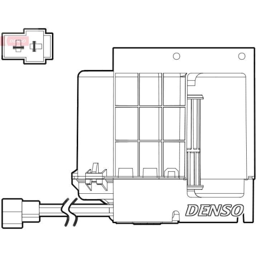 DENSO Innenraumgebl&auml;se DEA17033