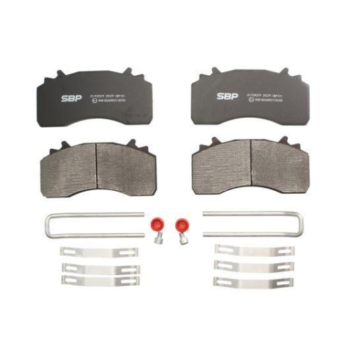SBP Bremsbelagsatz, Scheibenbremse 07-P29279