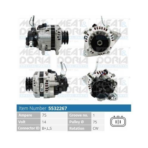 MEAT & DORIA Generator 5532267