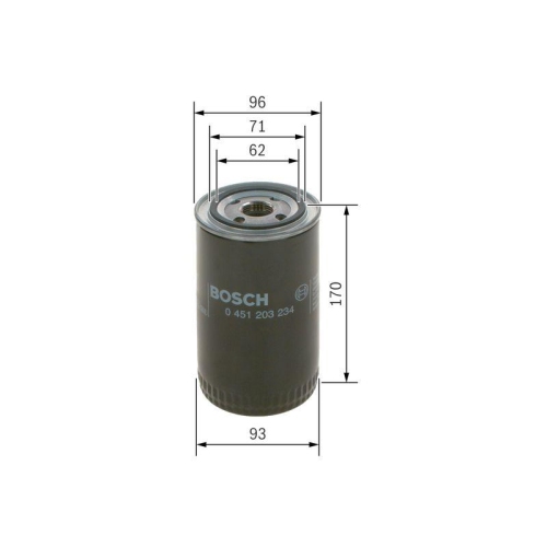 BOSCH &Ouml;lfilter 0 451 203 234