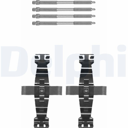 DELPHI Zubeh&ouml;rsatz, Scheibenbremsbelag LX0674