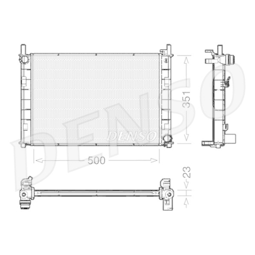 DENSO K&uuml;hler, Motork&uuml;hlung DRM10045