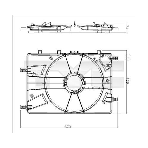 TYC Halter, K&uuml;hlerl&uuml;fter 825-0016-1