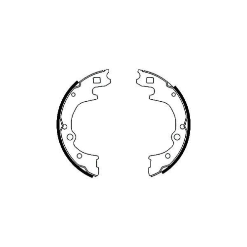 TEXTAR Bremsbackensatz 91050200