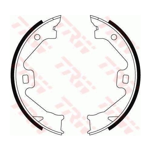 TRW Bremsbackensatz, Feststellbremse GS8469