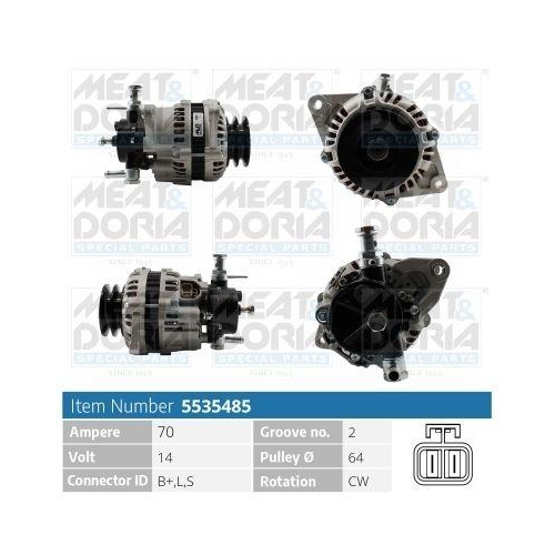 MEAT & DORIA Generator 5535485