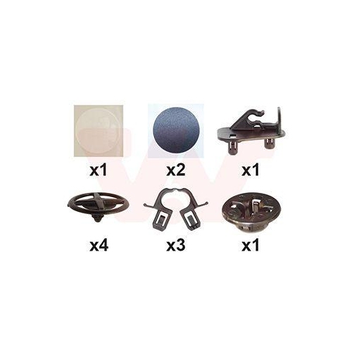 VAN WEZEL Montagesatz, Motorhaube 3336797