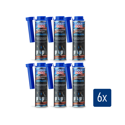 6x 300ml Liqui Moly Motorsystemreiniger Benzin Additiv - 5129