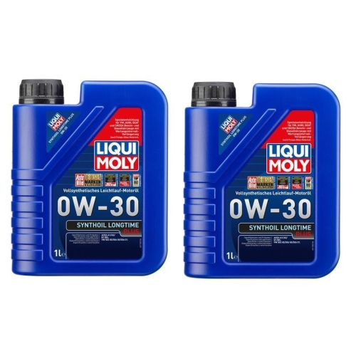 Motoröl LIQUI MOLY 1150 Synthoil Longtime Plus 0W-30 Audi VW Seat Skoda 2 Liter